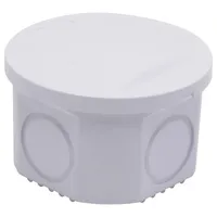 TRU Components TC-RB 50x50 TC-10239080 Installations-Gehäuse ABS Kunststoff Weiß