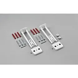 Zehnder Raumteiler Montagezubehör 936011 weiß RAL 9016 für Yucca asymmetrisch