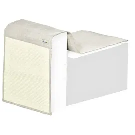 PawHut Kratzmatte 130 x 45 x 0,3 cm beige-grau