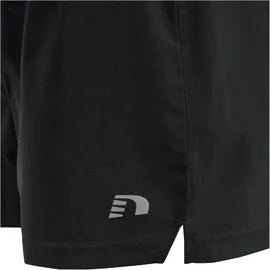 New Line Core Laufshorts Damen Schwarz XL