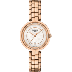 Tissot T-Lady FLAMINGO T094.210.33.116.02 - 12 Diamanten,perlmutt,gold - 30mm