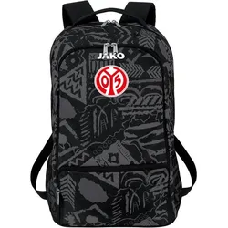 JAKO Fanartikel Mainz 05 Rucksack Tropicana, schwarz/anthrazit, ONE SIZE