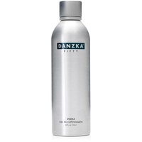 Danzka | Fifty | Vollkorn | Premium - Wodka | 1 x 1000ml | Aluminiumflasche | Skandinavisches Design | Copenhagen