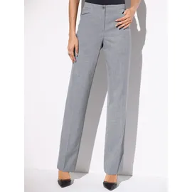 COME ON Bügelfaltenhose COME ON Elegant Grau 44