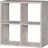 Forte Mauro Standregal 72,7 x 32,9 x 72,8 cm Braun