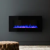 Noble Flame EVOKE 1070 Schwarz [Elektro Wandkamin]
