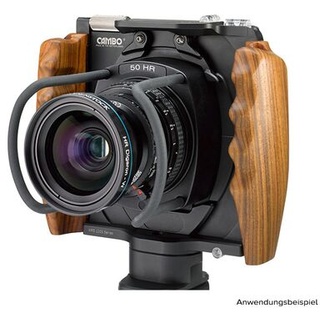 Cambo WRS Camera Body with Wooden Handgrips