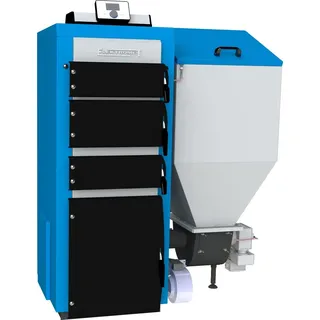 Elektromet Pelletkessel Scheitholzkessel Kombikessel DEFRO KOMFORT Ekopell 7,5 - 24 kW EKO-KWP MDP 25kW Holzkessel Rechts