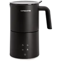 CREATE/MILK FROTHER STUDIO PRO/Elektrischer Milchaufschäumer Schwarz/Spülmaschinenfest, Touchscreen, 4 automatische Programme, Sicherheitssystem, 620ml, heiß oder kalt, 450W