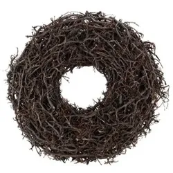 Natur Kranz Bonsaiholz Ø 45 cm H13 cm Deko Kranz Holzkranz natur D14 cm