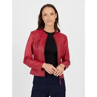 JCC Lederjacke rot L