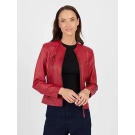 JCC Lederjacke rot L