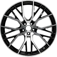 Tomason TN23 9,5 x 19 5 x 112 ET35 MB66,6 Schwarz/Weiß Poliert