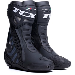 TCX RT-Race 2023 Motorradstiefel, schwarz, Größe 42 für Männer