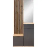 HBZ XORA Kompaktgarderobe »Simple - B/H/T ca. 88,00x195,00x35,00