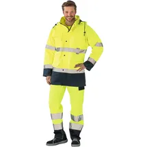 Planam Warnschutzparka Gr.M gelb/marine