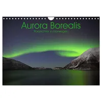 Calvendo Aurora Borealis: Polarlichter in Norwegen (Wandkalender 2026 DIN