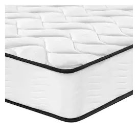 vidaXL Matratze Bonnell-Federkern Mittel 140x190 cm