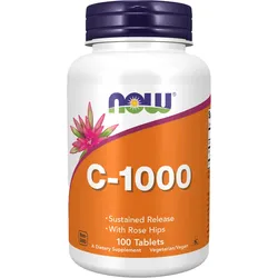 Vitamin C1000 mit allmählicher Freisetzung (100 Tabletten)