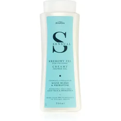Joanna Sensual Creamy Shower Gel Duschgel Goat Milk & Prebiotics 500 ml