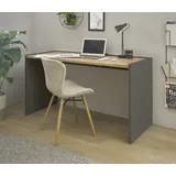 Home Affaire Schreibtisch CiTY/GiRON, moderner Computertisch, wohnliches Home Office, Breite 80 oder 143 cm grau 143 cm x 76,2 cm x 62,2 cm