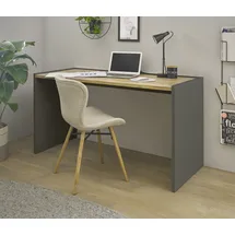 Home Affaire Schreibtisch CiTY/GiRON, moderner Computertisch, wohnliches Home Office, Breite 80 oder 143 cm grau 143 cm x 76,2 cm x 62,2 cm
