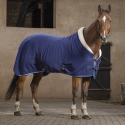 Equithème Riding World Komfort-Decke - marineblau, 155