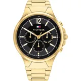 Tommy Hilfiger Multi Zifferblatt 'Sienna' Damen Uhr 1782599 - Goldfarben/Schwarz