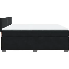 vidaXL Boxspringbett 180 x 200 cm Schwarz
