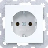 Hager Steckdose 1-fach Lichtweiß 1 St.
