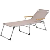 Fiam Amigo 40+ Sonnenliege 190 x 69 x 42 cm Taupe