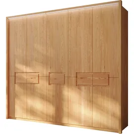 Home Affaire Kleiderschrank Léopoldine 257 x 226 x 62 cm Braun
