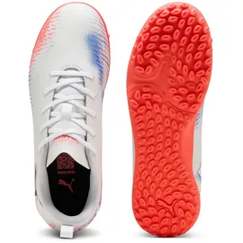 Puma Future 8 Play TT Kinder puma white/puma black/glowing red 37,5
