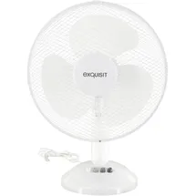 Exquisit VT35082 40 cm Tischventilator Weiß