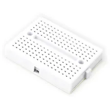 BerryBase Mini Breadboard mit 170 Kontakten - Farbe: weiß