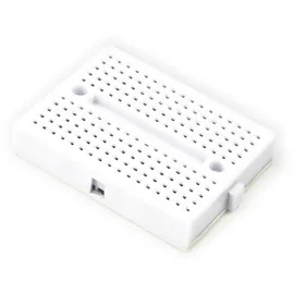 BerryBase Mini Breadboard mit 170 Kontakten - Farbe: weiß
