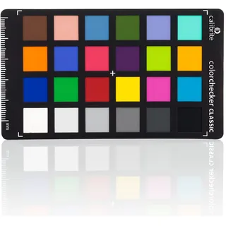 Calibrite ColorChecker Classic Mini: Farbkarte für die Foto- und Videobearbeitung, 6,35 x 10,9 cm, CCC-MINI, Mehrfarbige Farbfelder