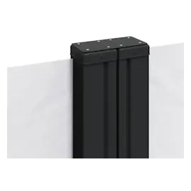 vidaXL Seitenmarkise 220 x 600 cm Weiß Polyester