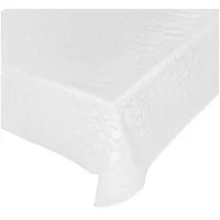ANRO Tischdecke Lace Vinyl Wachstuch Häkel Spitze Optik Wasserfest