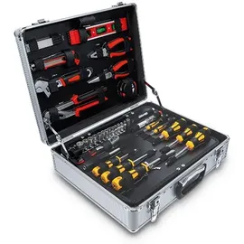 BGS Werkzeug-Satz im Alukoffer 129-tlg. Silber
