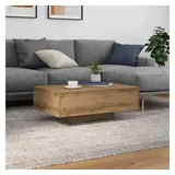vidaXL Couchtisch mit LED-Leuchten Artisan Eiche 85 x 55 x 31 cm
