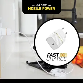 Otterbox EU Wall Charger 20W USB Ladegerät 20W 1x USB-C® Weiß Innenbereich
