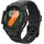 SPIGEN Rugged Armor Pro Hülle mit Armband Kompatibel mit Samsung Galaxy Watch 7 40mm (2024) - Matt Schwarz