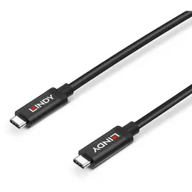 Lindy USB-C auf USB-C 5,00 m Schwarz