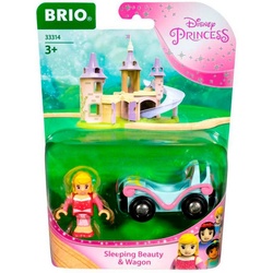 BRIO® Spielzeug-Eisenbahn Disney Princess Dornröschen mit Waggon