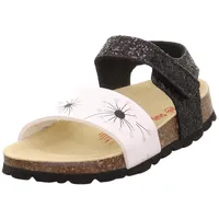 Superfit Fussbettpantoffel Nicht Zutreffend, Weiß Schwarz 0010, 35 EU
