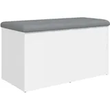 vidaXL Sitzbank Truhenbank Weiß 82 x 42 x 45 cm