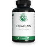 Heilpflanzenwohl GREEN NATURALS Bromelain 500 mg vegan mit 5000 FIP