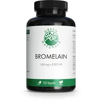 Heilpflanzenwohl GREEN NATURALS Bromelain 500 mg vegan mit 5000 FIP