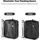 Vevor Vakuum-Reiserucksack 35 L Schwarz